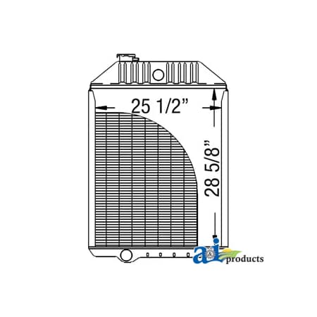 A & I Products Radiator 45" x31.5" x10.75" A-RE38666